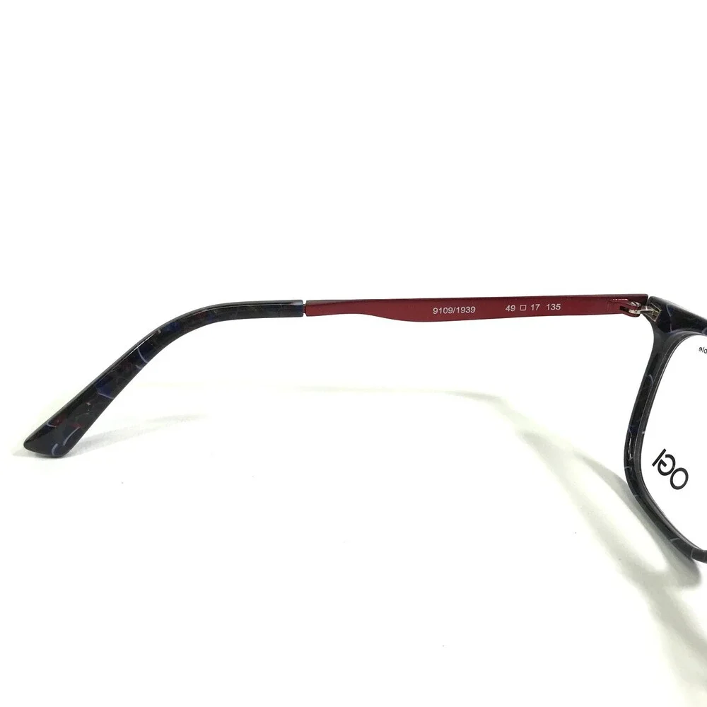 Ogi HERITAGE Eyeglasses Frames 9109/1939 Purple Red Cat Eye Full Rim 49-17-135